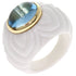 Chandra Ring 18K Yellow Gold and Topaz