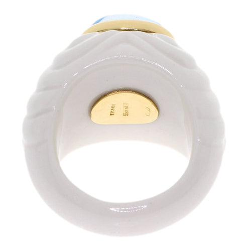 Chandra Ring 18K Yellow Gold and Topaz
