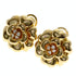Earrings Camellia 18K Yellow Gold