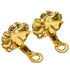Earrings Camellia 18K Yellow Gold