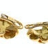 Earrings Camellia 18K Yellow Gold