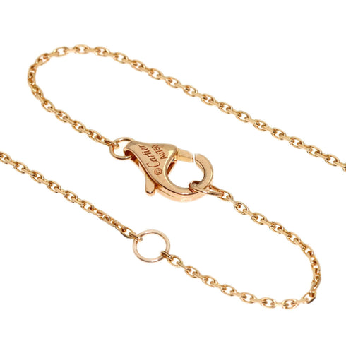 Amulette de Pendant Necklace 18K Rose Gold with Diamond and Malachite