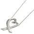 Loving Heart Pendant Necklace Silver