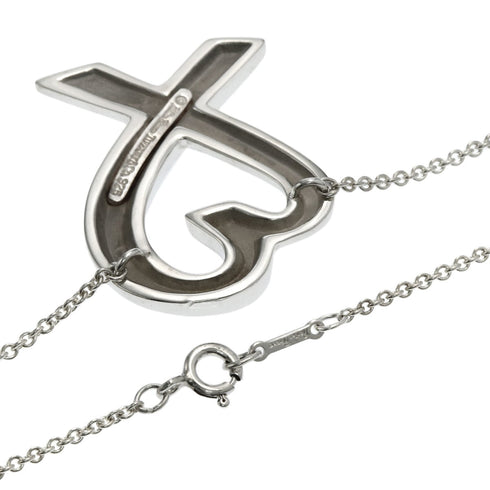 Loving Heart Pendant Necklace Silver