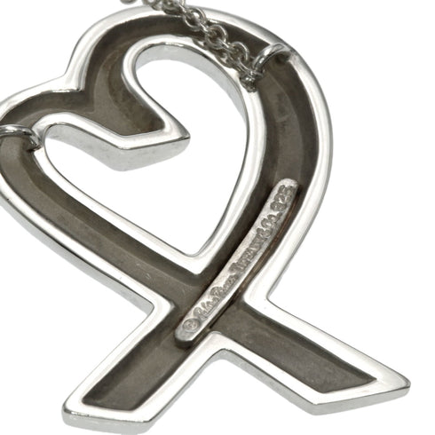 Loving Heart Pendant Necklace Silver