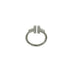 Ring 18K White Gold with Diamond and Turquoise