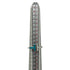 Ring 18K White Gold with Diamond and Turquoise