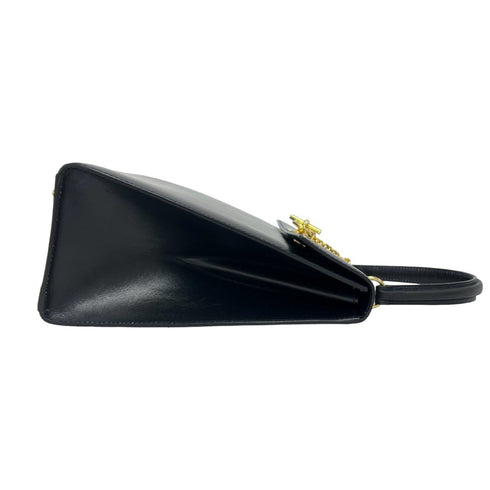 Vintage Logo Top Handle Bag Leather Small