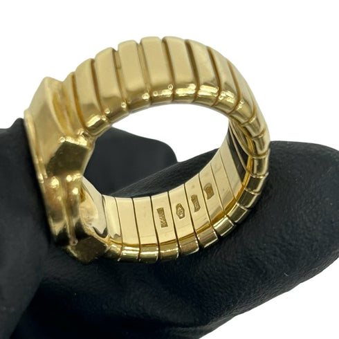 Ring 18K Yellow Gold With Onyx