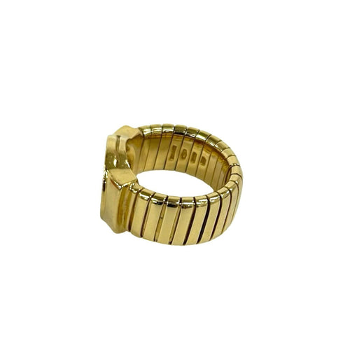 Ring 18K Yellow Gold With Onyx