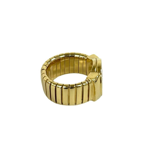 Ring 18K Yellow Gold With Onyx
