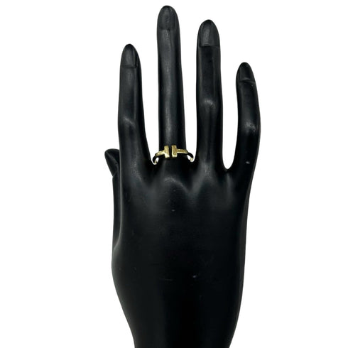 T Wire Ring 18K Yellow Gold