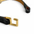 Micro Rival Bracelet Swift Leather and Gold Hardware