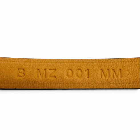 Micro Rival Bracelet Swift Leather and Gold Hardware