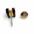 Pop H Earrings Gold-Tone Metal Gold-Tone Metal