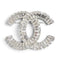 CC Logo Brooch Sterling Silver