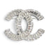 CC Logo Brooch Sterling Silver