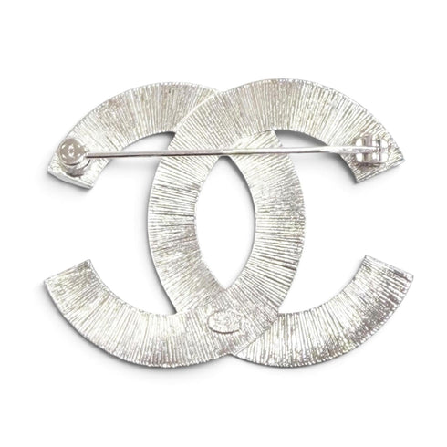 CC Logo Brooch Sterling Silver