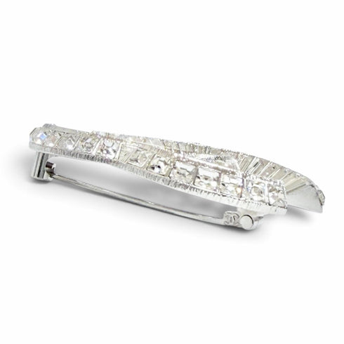 CC Logo Brooch Sterling Silver
