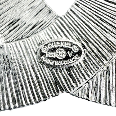 CC Logo Brooch Sterling Silver