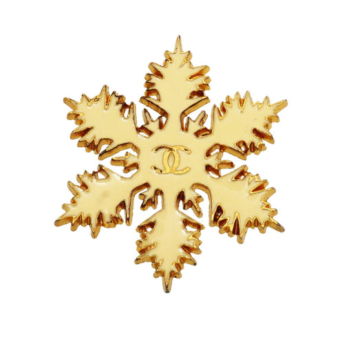 CC Logo Brooch Metal