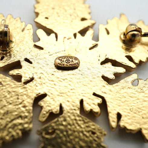 CC Logo Brooch Metal