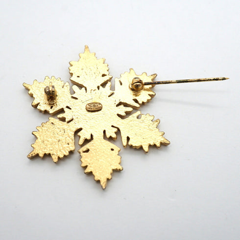 CC Logo Brooch Metal