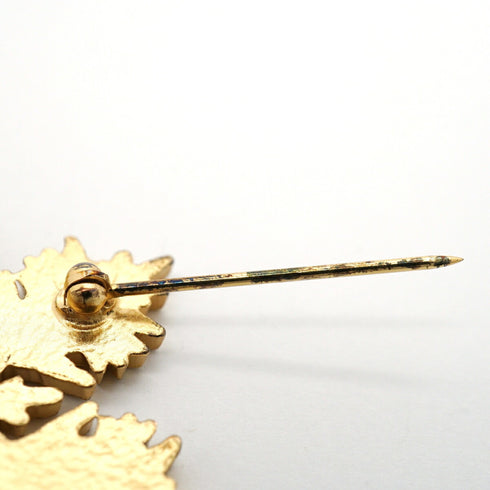 CC Logo Brooch Metal