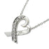 Pendant Necklace 18K White Gold with Diamond