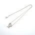 Pendant Necklace 18K White Gold with Diamond
