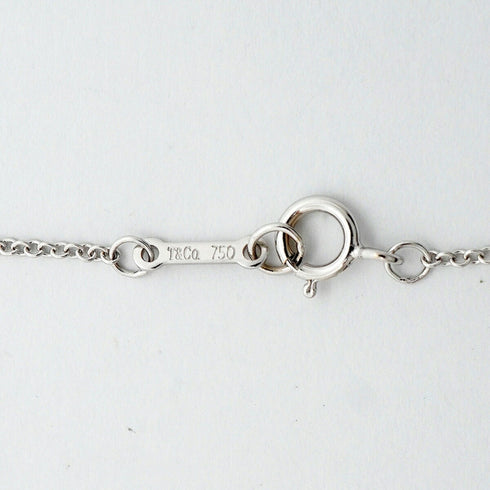 Pendant Necklace 18K White Gold with Diamond