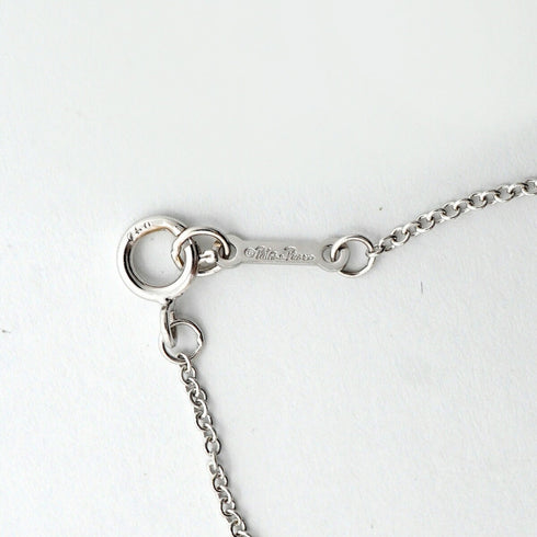 Pendant Necklace 18K White Gold with Diamond