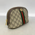 Ophidia Dome Shoulder Bag GG Coated Canvas Small
