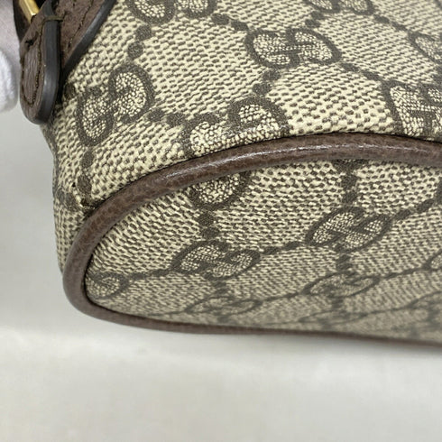 Ophidia Dome Shoulder Bag GG Coated Canvas Small
