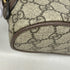 Ophidia Dome Shoulder Bag GG Coated Canvas Small