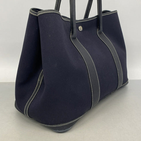 Garden Party Tote Toile and Leather 36
