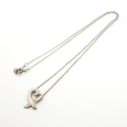 Loving Heart Pendant Necklace Sterling Silver