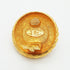 CC Logo Clip-On Earrings Metal Gold-Tone Metal