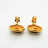 CC Logo Clip-On Earrings Metal Gold-Tone Metal