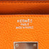 Birkin Handbag Orange Togo with Palladium Hardware 35