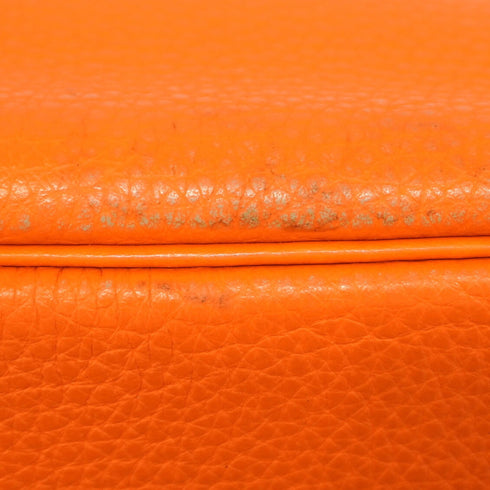 Birkin Handbag Orange Togo with Palladium Hardware 35