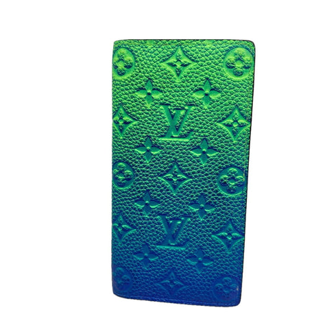 Brazza Wallet Limited Edition Illusion Monogram Taurillon Leather