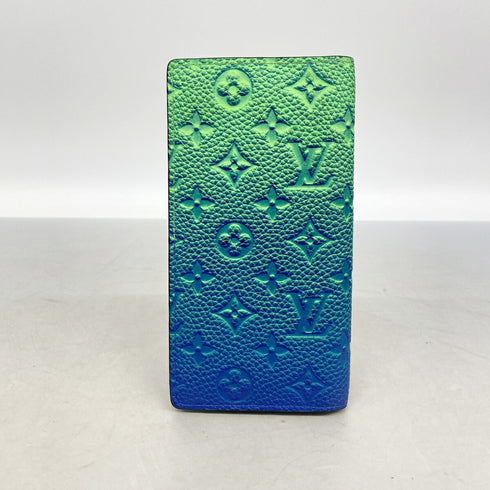 Brazza Wallet Limited Edition Illusion Monogram Taurillon Leather