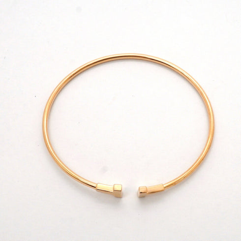 T Wire Bracelet 18K Rose Gold