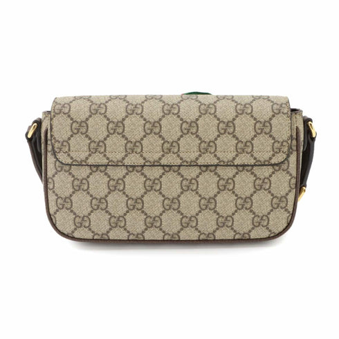 Ophidia Envelope Flap Shoulder Bag GG Coated Canvas Mini