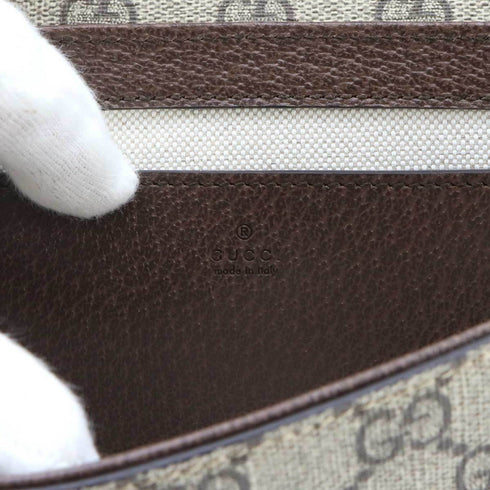 Ophidia Envelope Flap Shoulder Bag GG Coated Canvas Mini