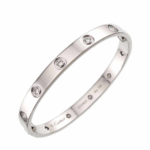 Love Bracelet 18K White Gold with Diamond