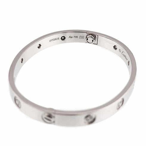 Love Bracelet 18K White Gold with Diamond