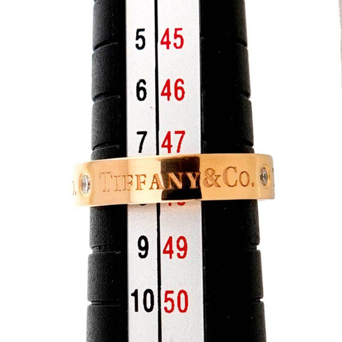 Band Ring 18K Rose Gold With Diamond
