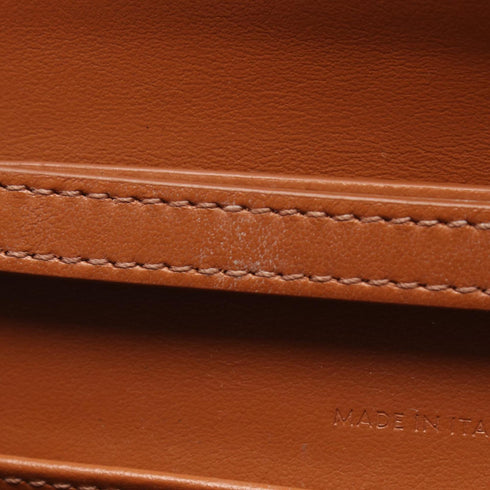 Triomphe Envelope Wallet on Chain Triomphe Coated Canvas